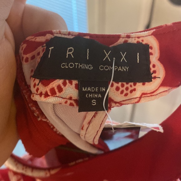 Red mini dress - Picture 5 of 5